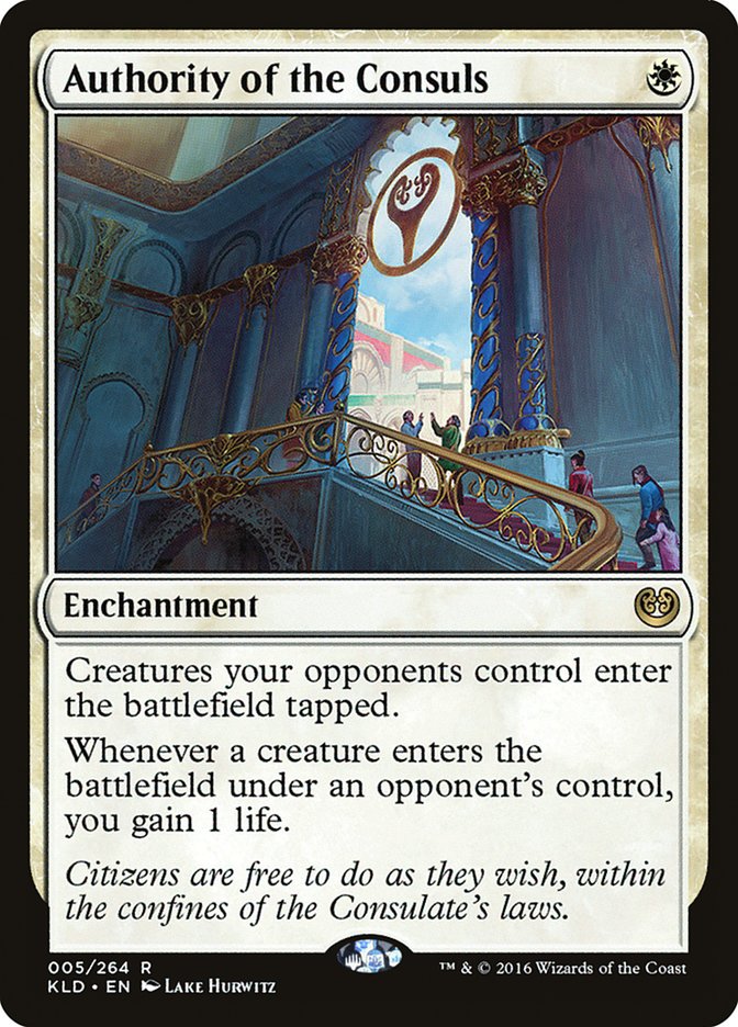 Authority of the Consuls [Kaladesh] - Magic: The Gathering - Card Brawlers | Quebec | Canada |