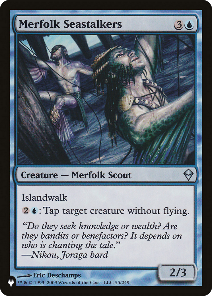 Merfolk Seastalkers [The List] - Magic: The Gathering - Card Brawlers | Quebec | Canada |