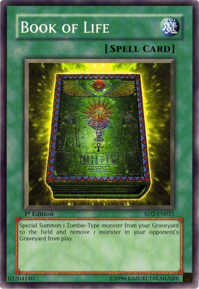 Book of Life [SD2-EN021] Common - Yu-Gi-Oh! - Card Brawlers | Quebec | Canada |