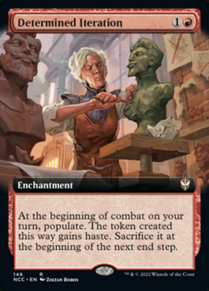 Determined Iteration (Extended Art) [Streets of New Capenna Commander] - Magic: The Gathering - Card Brawlers | Quebec | Canada |