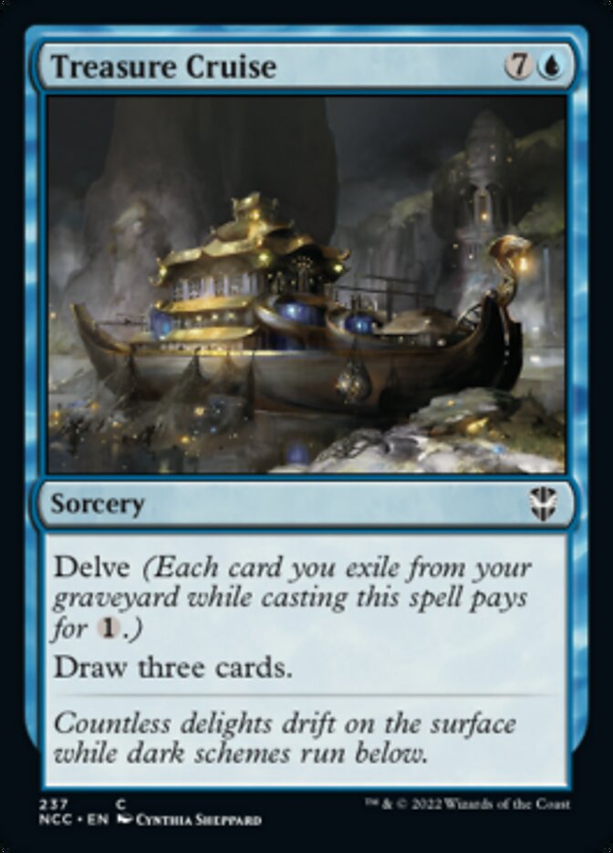 Treasure Cruise [Streets of New Capenna Commander] - Magic: The Gathering - Card Brawlers | Quebec | Canada |