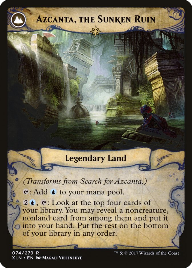Search for Azcanta // Azcanta, the Sunken Ruin [Ixalan] - Magic: The Gathering - Card Brawlers | Quebec | Canada |