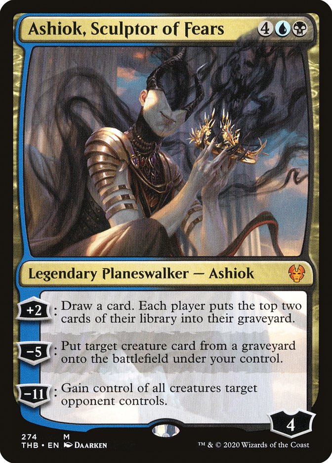 Ashiok, Sculptor of Fears [Theros Beyond Death] - Magic: The Gathering - Card Brawlers | Quebec | Canada |