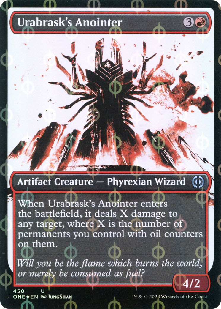 Urabrask's Anointer (Showcase Ichor Step-and-Compleat Foil) [Phyrexia: All Will Be One] - Magic: The Gathering - Card Brawlers | Quebec | Canada |