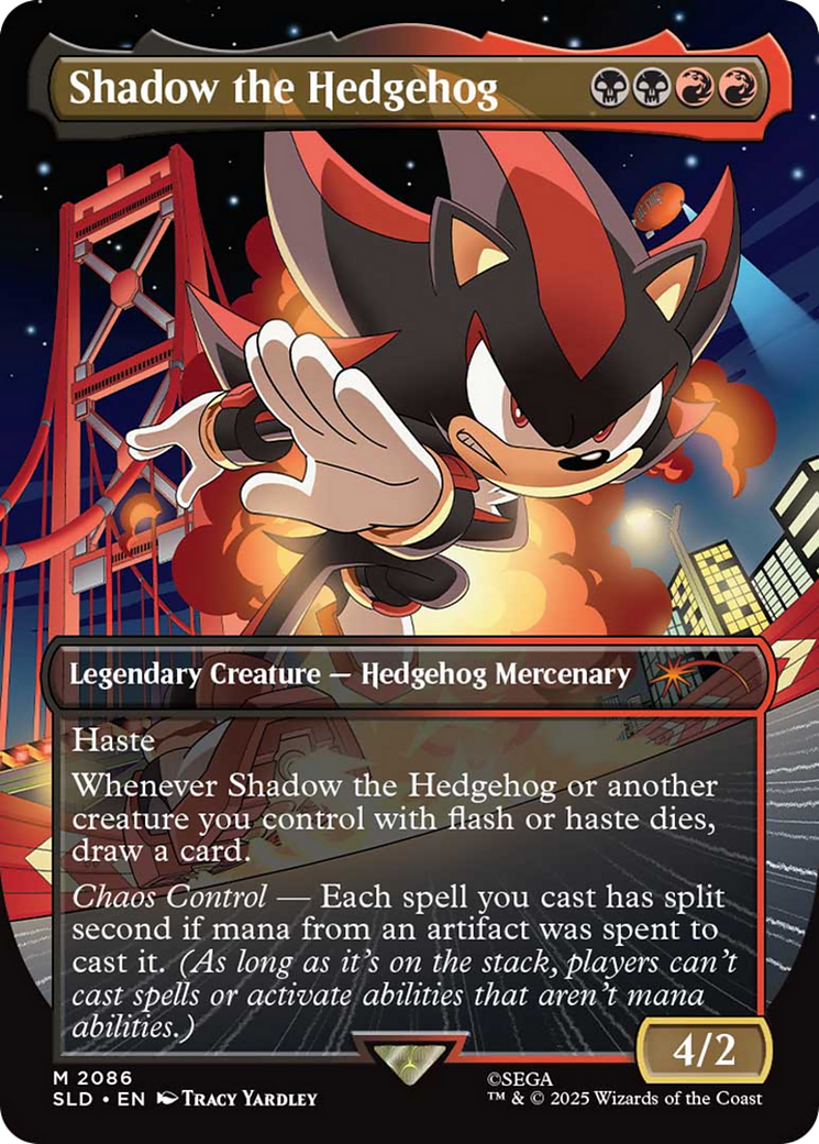 Shadow the Hedgehog [Secret Lair Drop Series] - Magic: The Gathering - Card Brawlers | Quebec | Canada |