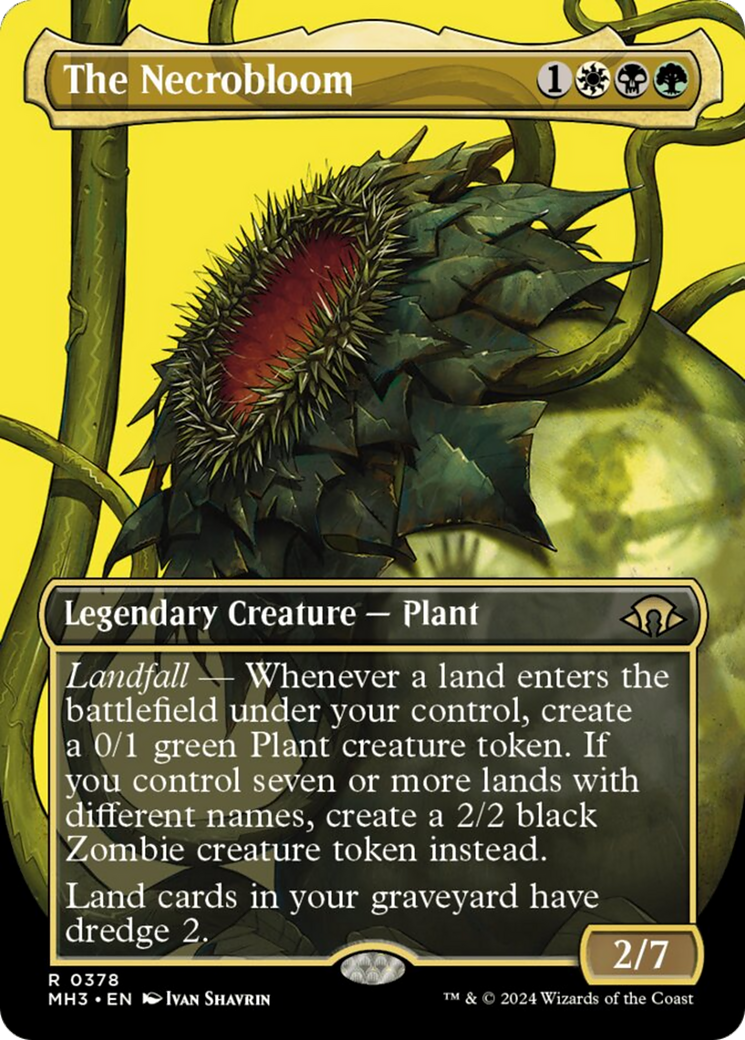 The Necrobloom (Borderless) [Modern Horizons 3] - Magic: The Gathering - Card Brawlers | Quebec | Canada |