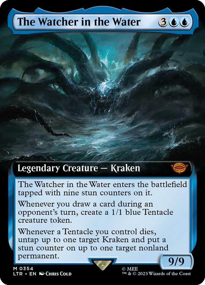 The Watcher in the Water (Extended Art) [The Lord of the Rings: Tales of Middle-Earth] - Magic: The Gathering - Card Brawlers | Quebec | Canada |