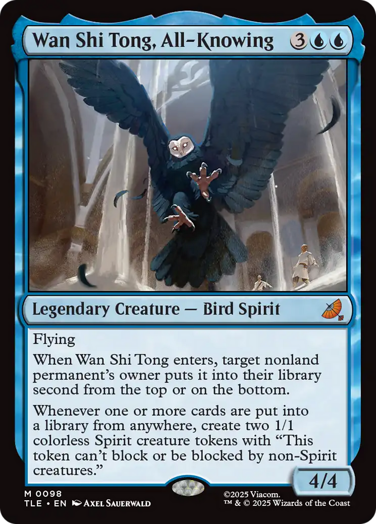 Wan Shi Tong, All-Knowing [Avatar: The Last Airbender: Eternal-Legal] - Magic: The Gathering - Card Brawlers | Quebec | Canada |