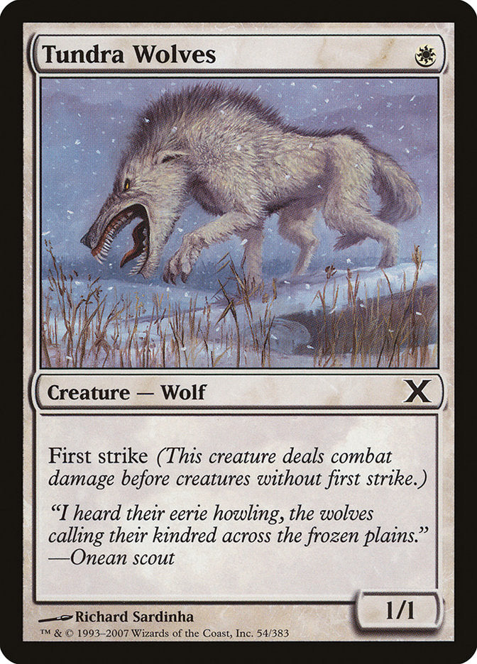 Tundra Wolves [Tenth Edition] - Magic: The Gathering - Card Brawlers | Quebec | Canada |