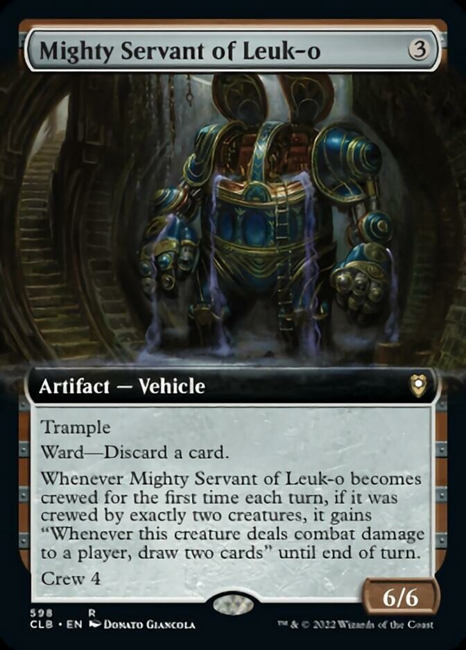 Mighty Servant of Leuk-o (Extended Art) [Commander Legends: Battle for Baldur's Gate] - Magic: The Gathering - Card Brawlers | Quebec | Canada |