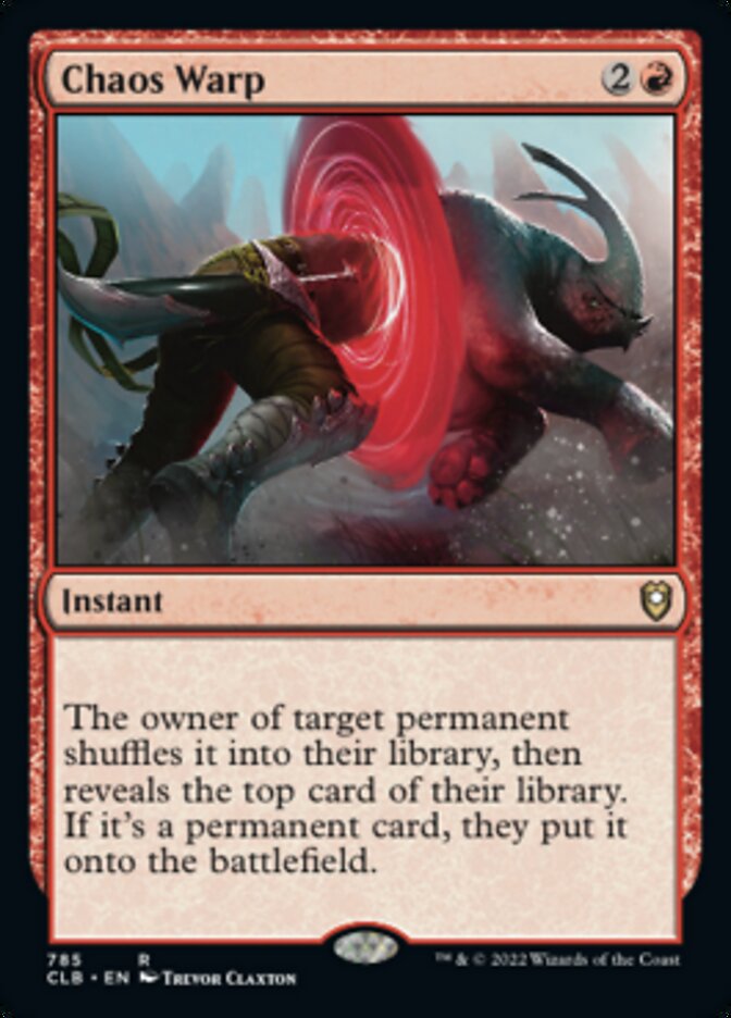 Chaos Warp [Commander Legends: Battle for Baldur's Gate] - Magic: The Gathering - Card Brawlers | Quebec | Canada |
