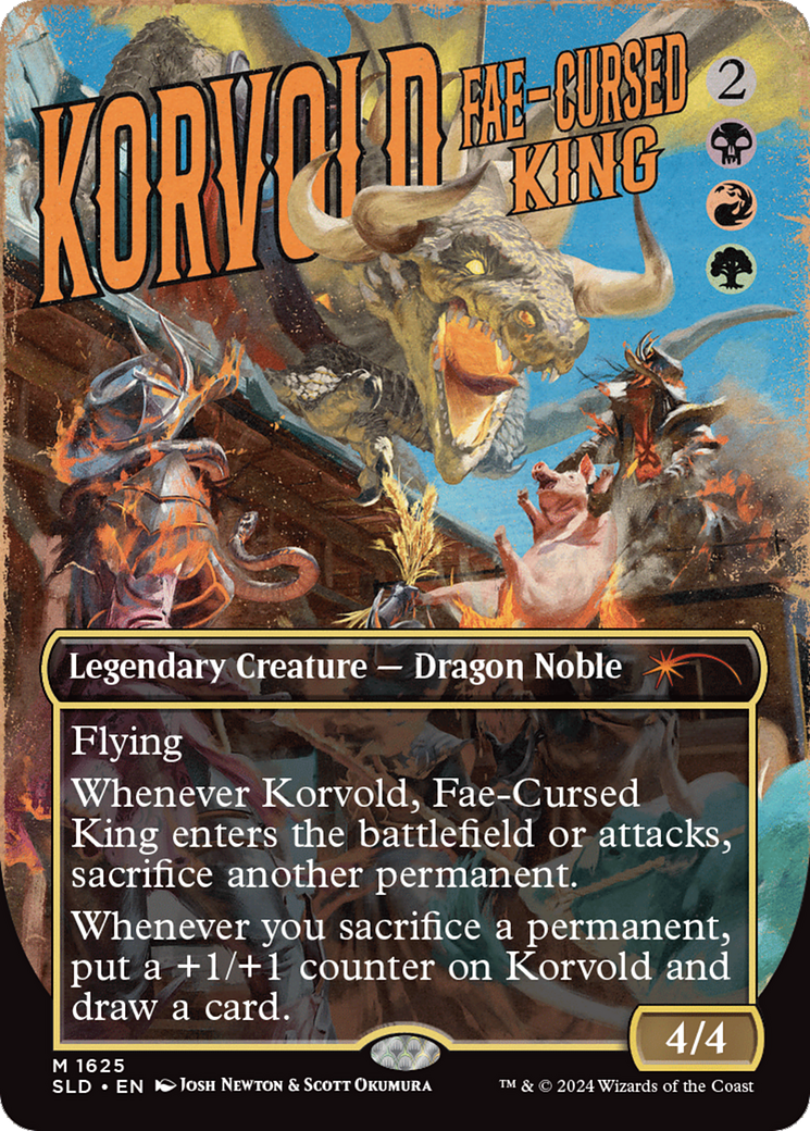 Korvold, Fae-Cursed King [Secret Lair Drop Series] - Magic: The Gathering - Card Brawlers | Quebec | Canada |