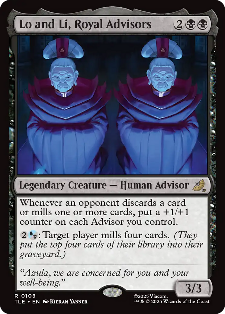 Lo and Li, Royal Advisors [Avatar: The Last Airbender: Eternal-Legal] - Magic: The Gathering - Card Brawlers | Quebec | Canada |