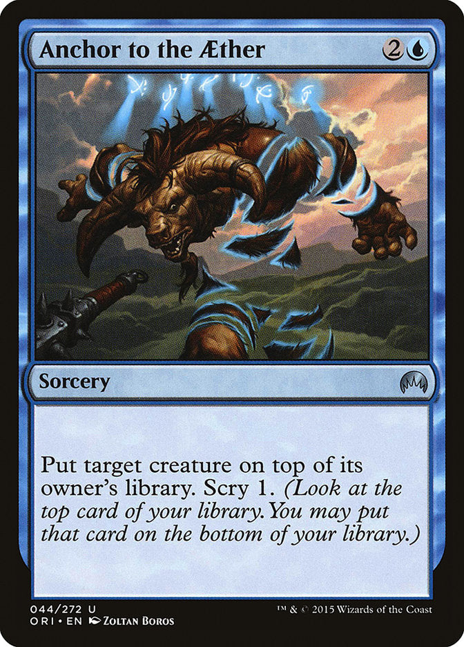 Anchor to the Aether [Magic Origins] - Magic: The Gathering - Card Brawlers | Quebec | Canada |
