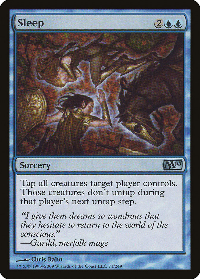 Sleep [Magic 2010] - Magic: The Gathering - Card Brawlers | Quebec | Canada |