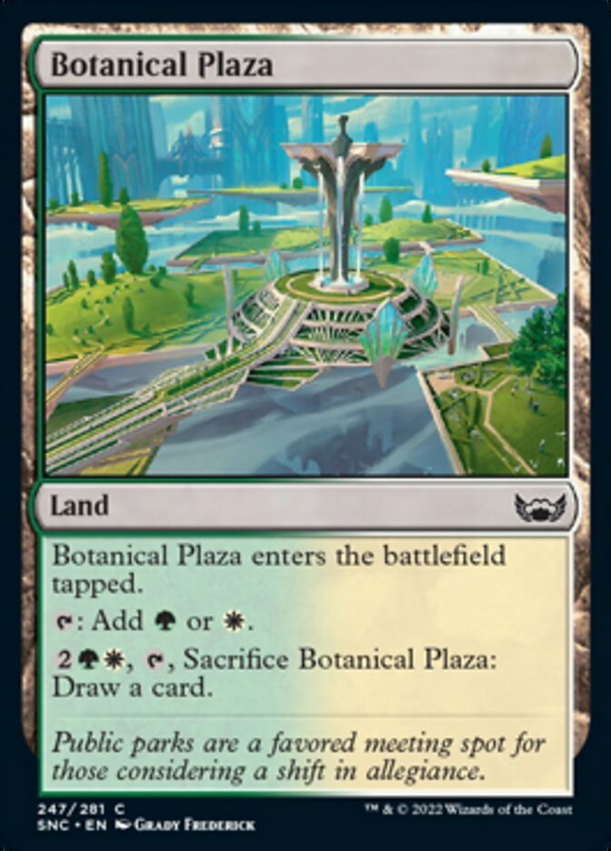 Botanical Plaza [Streets of New Capenna] - Magic: The Gathering - Card Brawlers | Quebec | Canada |