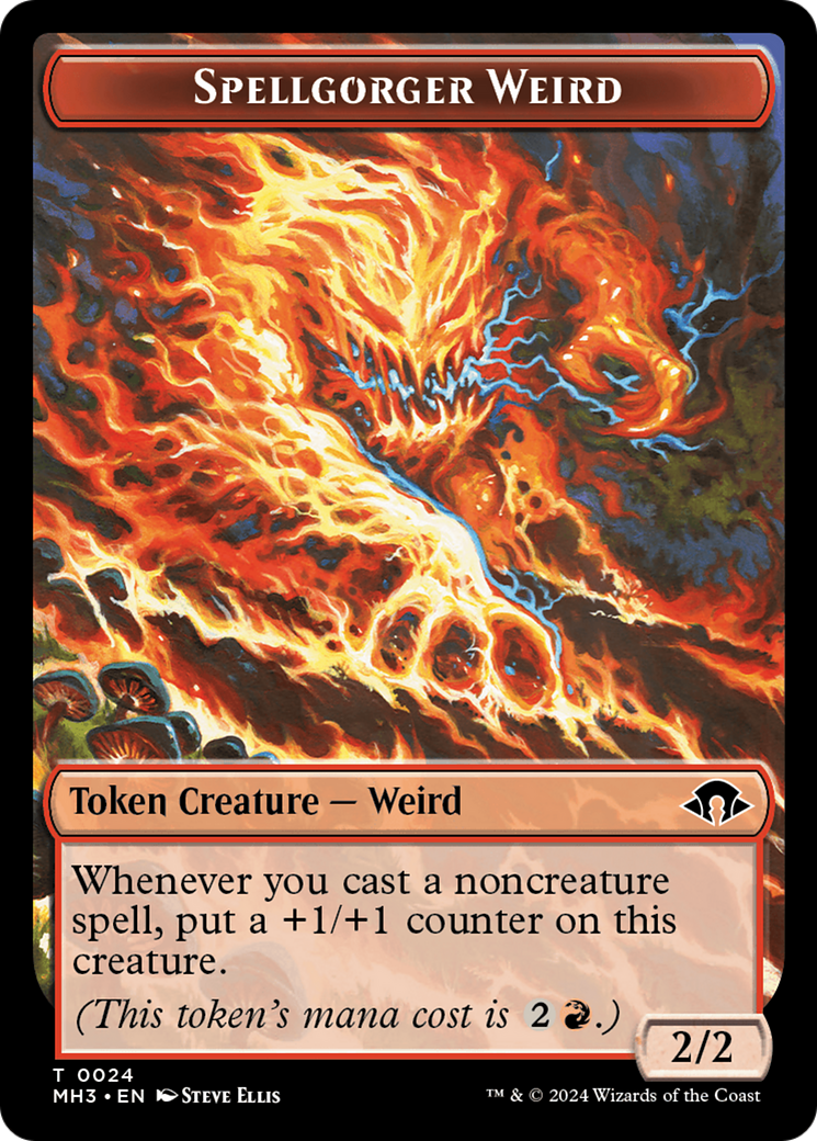 Spellgorger Weird // Energy Reserve Double-Sided Token [Modern Horizons 3 Tokens] - Magic: The Gathering - Card Brawlers | Quebec | Canada |