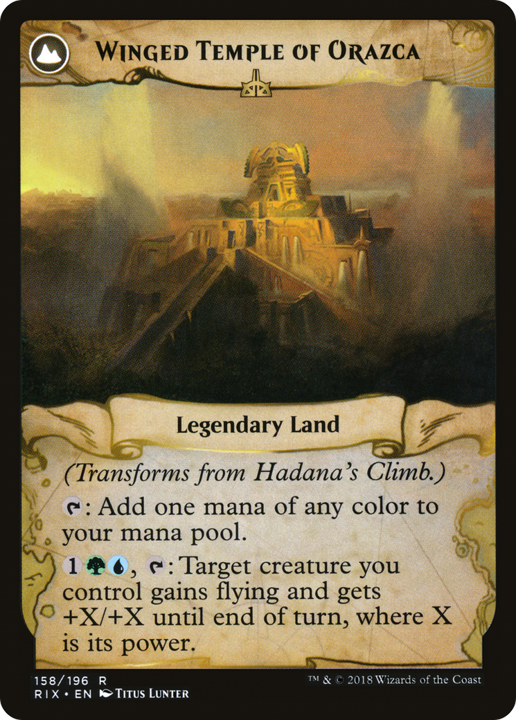 Hadana's Climb // Winged Temple of Orazca [Secret Lair: From Cute to Brute] - Magic: The Gathering - Card Brawlers | Quebec | Canada |