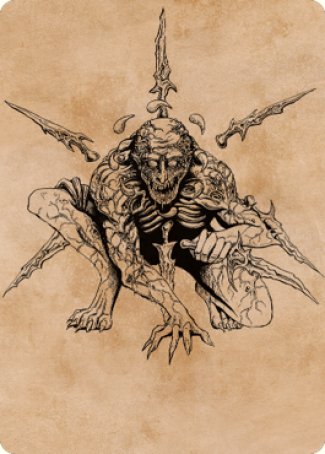 Bhaal, Lord of Murder Art Card [Commander Legends: Battle for Baldur's Gate Art Series] - Magic: The Gathering - Card Brawlers | Quebec | Canada |