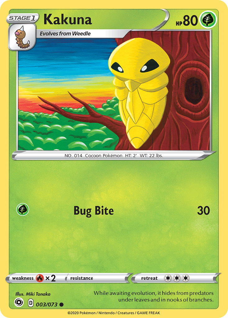 Kakuna (003/073) [Sword & Shield: Champion's Path] - Pokémon - Card Brawlers | Quebec | Canada |