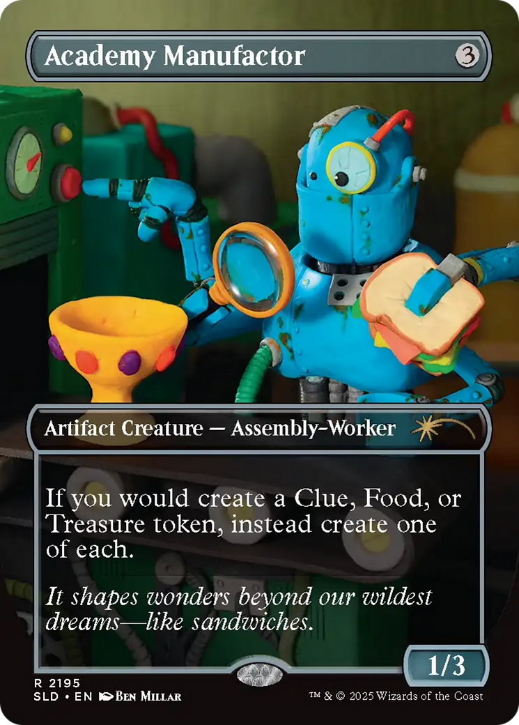 Academy Manufactor (Rainbow Foil) [Secret Lair Drop Series] - Magic: The Gathering - Card Brawlers | Quebec | Canada |