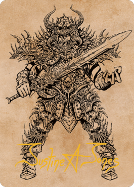 Sarevok, Deathbringer Art Card (Gold-Stamped Signature) [Commander Legends: Battle for Baldur's Gate Art Series] - Magic: The Gathering - Card Brawlers | Quebec | Canada |
