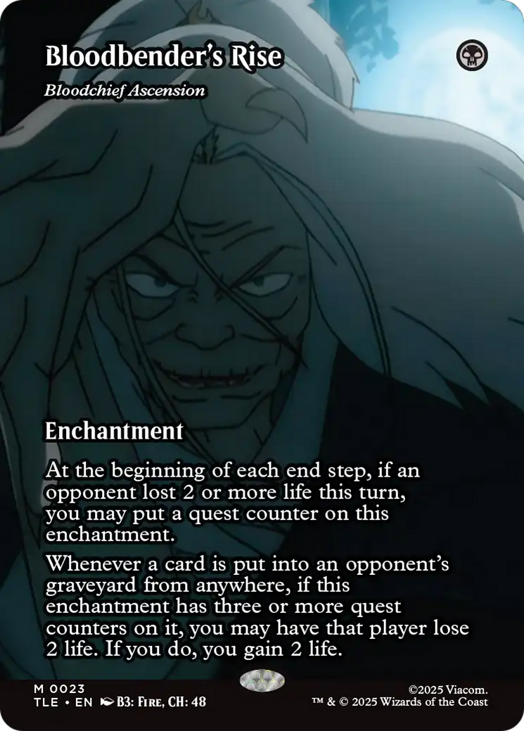 Bloodbender's Rise - Bloodchief Ascension (Borderless) [Avatar: The Last Airbender: Eternal-Legal] - Magic: The Gathering - Card Brawlers | Quebec | Canada |
