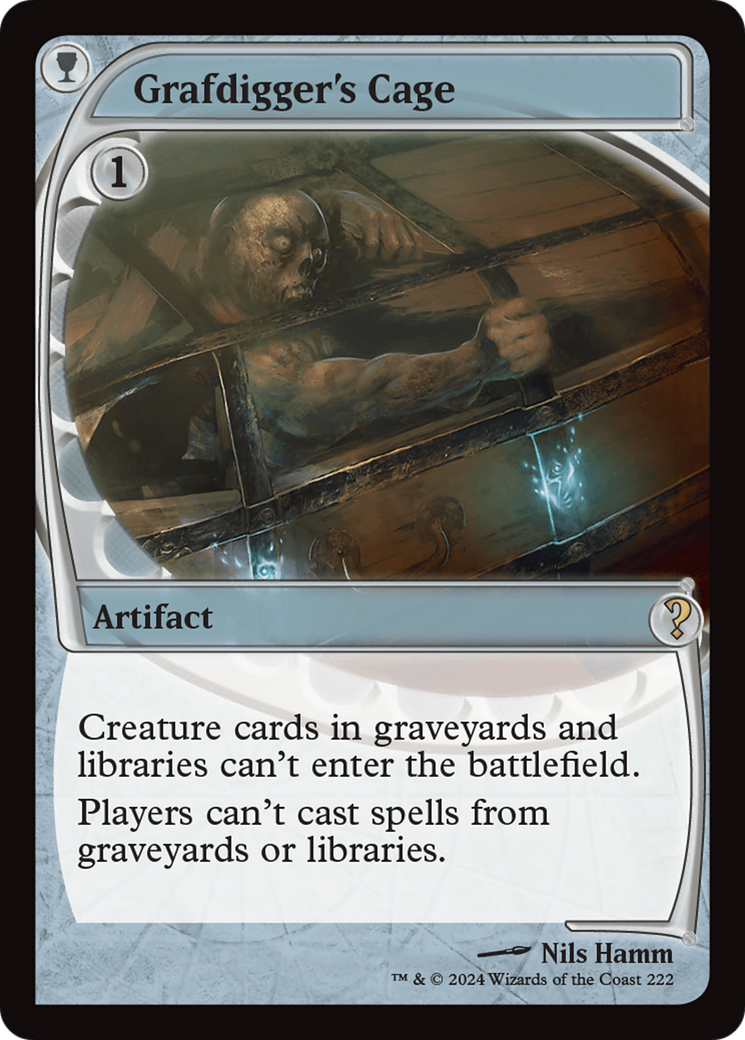 Grafdigger's Cage (Future Sight) [Mystery Booster 2] - Magic: The Gathering - Card Brawlers | Quebec | Canada |