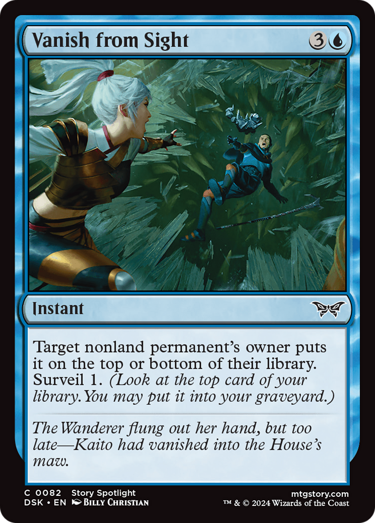 Vanish from Sight [Duskmourn: House of Horror] - Magic: The Gathering - Card Brawlers | Quebec | Canada |