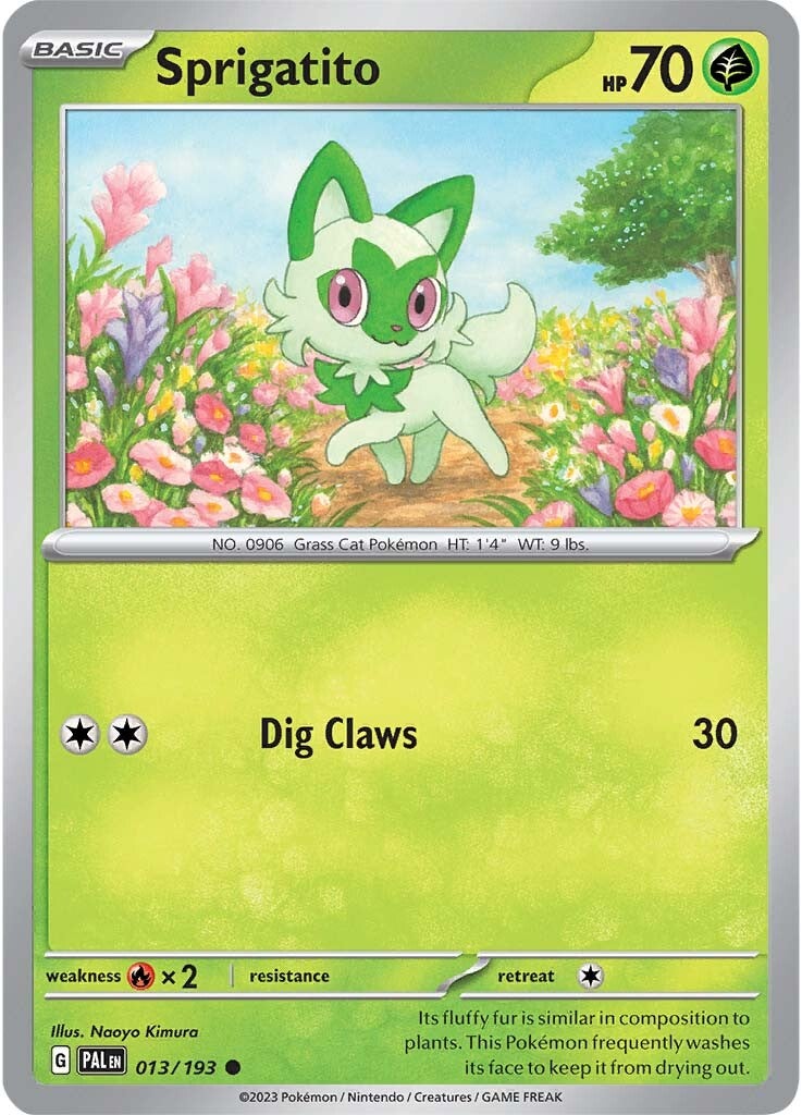 Sprigatito (013/193) [Scarlet & Violet: Paldea Evolved] - Pokémon - Card Brawlers | Quebec | Canada |