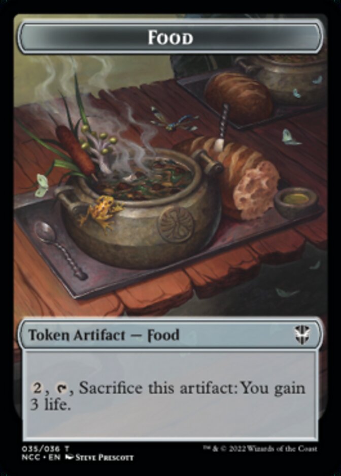 Food // Citizen Double-Sided Token [Streets of New Capenna Commander Tokens] - Magic: The Gathering - Card Brawlers | Quebec | Canada |