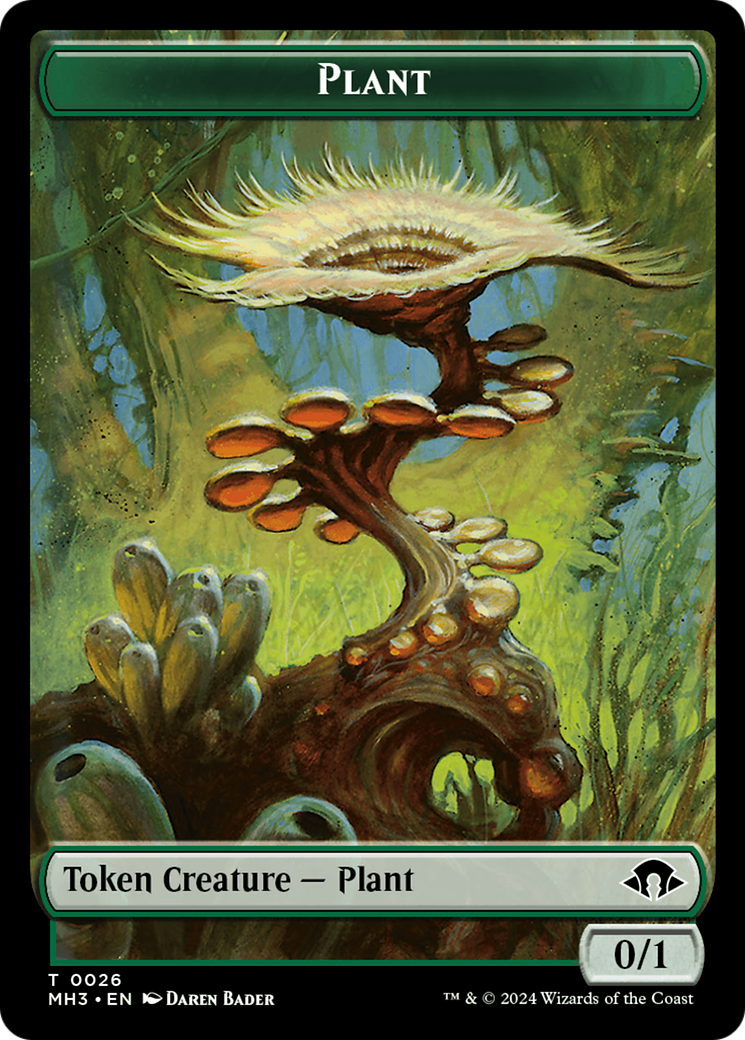 Plant Token [Modern Horizons 3 Tokens] - Magic: The Gathering - Card Brawlers | Quebec | Canada |