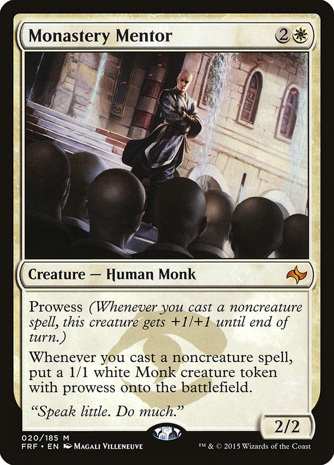 Monastery Mentor [Fate Reforged] - Magic: The Gathering - Card Brawlers | Quebec | Canada |