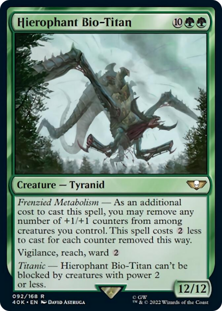 Hierophant Bio-Titan [Warhammer 40,000] - Magic: The Gathering - Card Brawlers | Quebec | Canada |