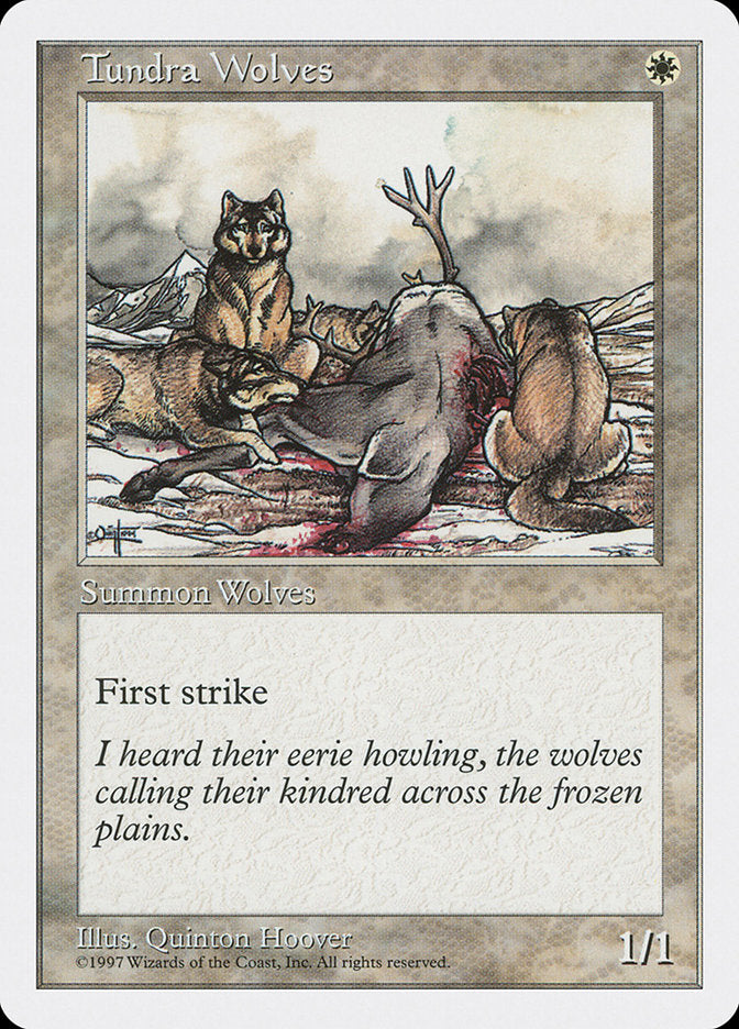 Tundra Wolves [Fifth Edition] - Magic: The Gathering - Card Brawlers | Quebec | Canada |