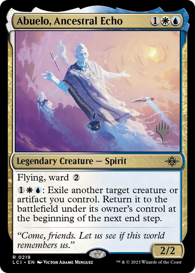 Abuelo, Ancestral Echo (Promo Pack) [The Lost Caverns of Ixalan Promos] - Card Brawlers