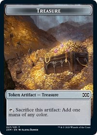 Treasure // Wurm (029) Double-Sided Token [Double Masters Tokens] - Magic: The Gathering - Card Brawlers | Quebec | Canada |