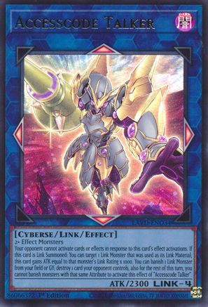 Accesscode Talker (LAVD-ENO34) - Legendary Arc-V Decks 1st Edition - Card Brawlers