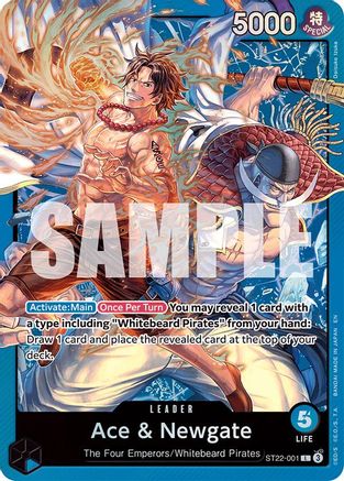 Ace & Newgate (ST22-001) - Starter Deck 22: Ace & Newgate Foil - Card Brawlers