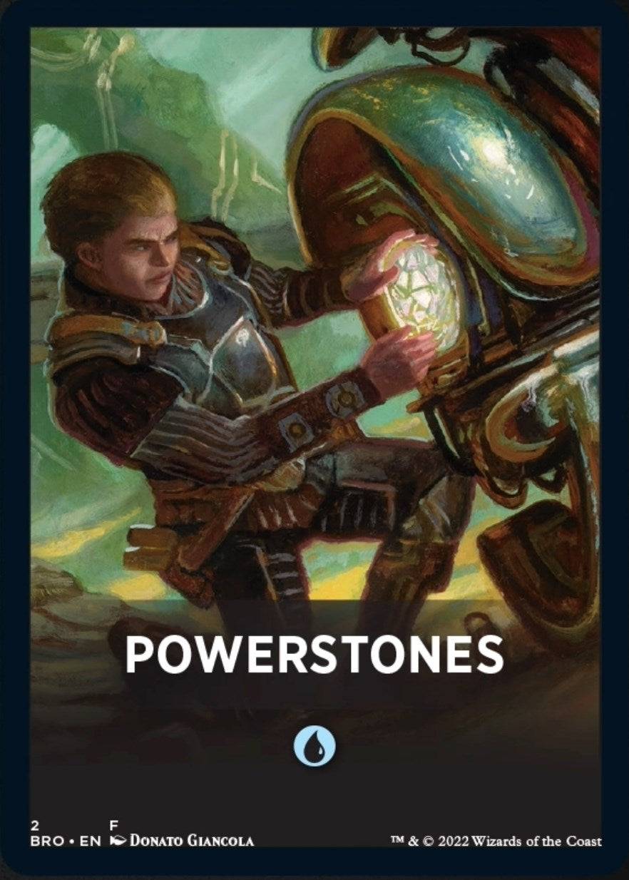 Powerstones Theme Card [The Brothers' War Tokens] - Magic: The Gathering - Card Brawlers | Quebec | Canada |