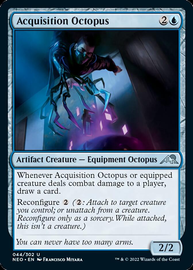 Acquisition Octopus [Kamigawa: Neon Dynasty] - Card Brawlers