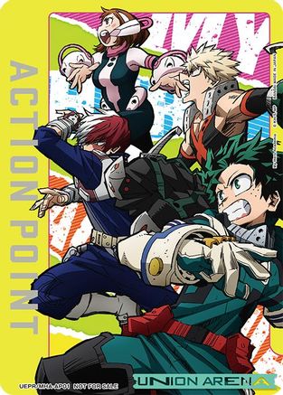 Action Point Card (AP01) (Special Promotion Pack 2026 Vol. 2) (My Hero Academia)) (UEPR/MHA-AP01) - Union Arena Promotion Cards Foil - Card Brawlers