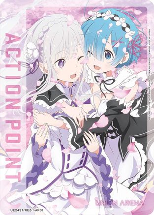 Action Point Card (AP01) (UE24ST/REZ-1-AP01) - UE24ST ReZERO Starting Life in Another World Starter Deck - Card Brawlers