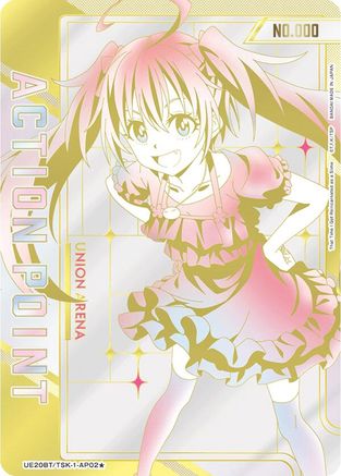 Action Point Card (AP02*) (Serial Numbered) (UE20BT/TSK-1-AP02) - UE20BT That Time I Got Reincarnated as a Slime - Card Brawlers