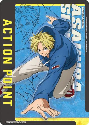 Action Point Card (AP02) (UE19BT/SMD-1-AP02) - UE19BT SAKAMOTO DAYS Foil - Card Brawlers