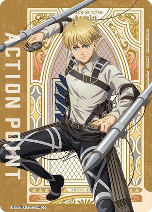 Action Point Card (AP03) (UEX07BT/AOT-2-AP03) - UEX07BT Attack on Titan Vol 2 Foil - Card Brawlers