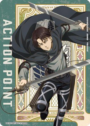 Action Point Card (AP04) (UEX07BT/AOT-2-AP04) - UEX07BT Attack on Titan Vol 2 Foil - Card Brawlers