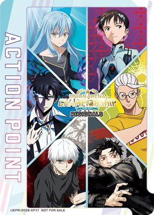 Action Point Card (AP17) (Regionals 26-27) (UEPR/2026-AP17) - Union Arena Promotion Cards Foil - Card Brawlers