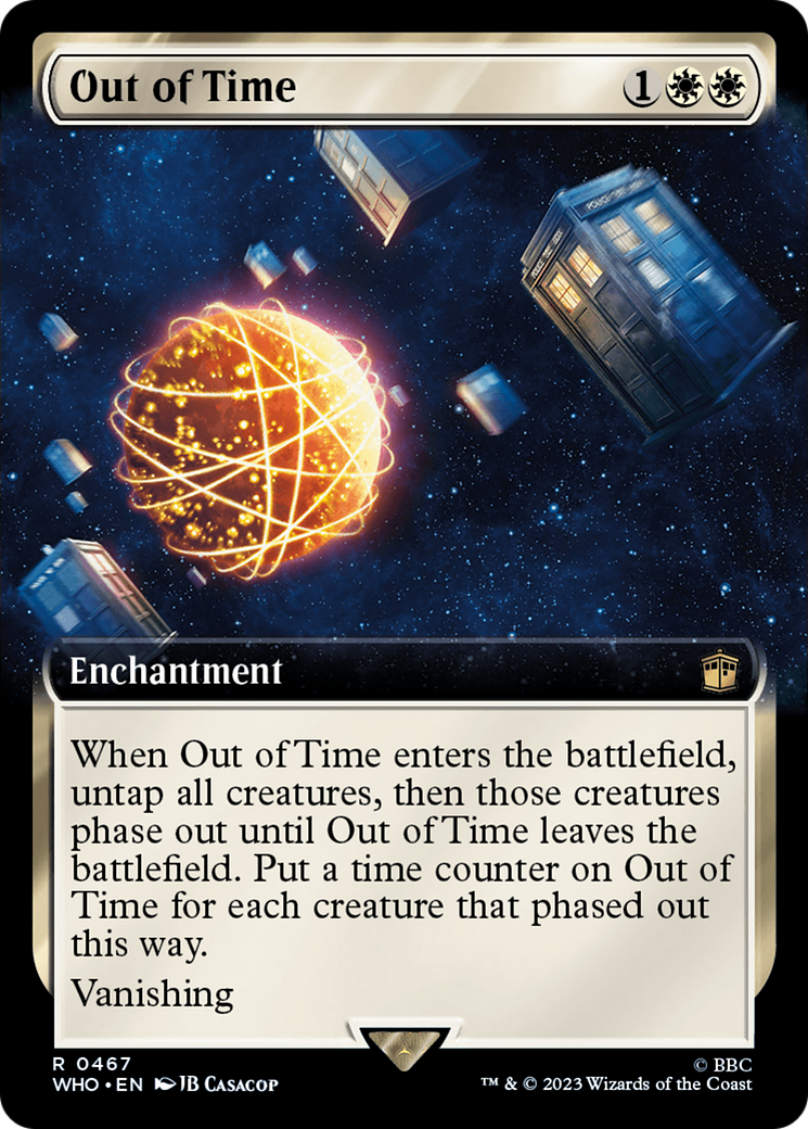 Out of Time (Extended Art) [Doctor Who] - Magic: The Gathering - Card Brawlers | Quebec | Canada |