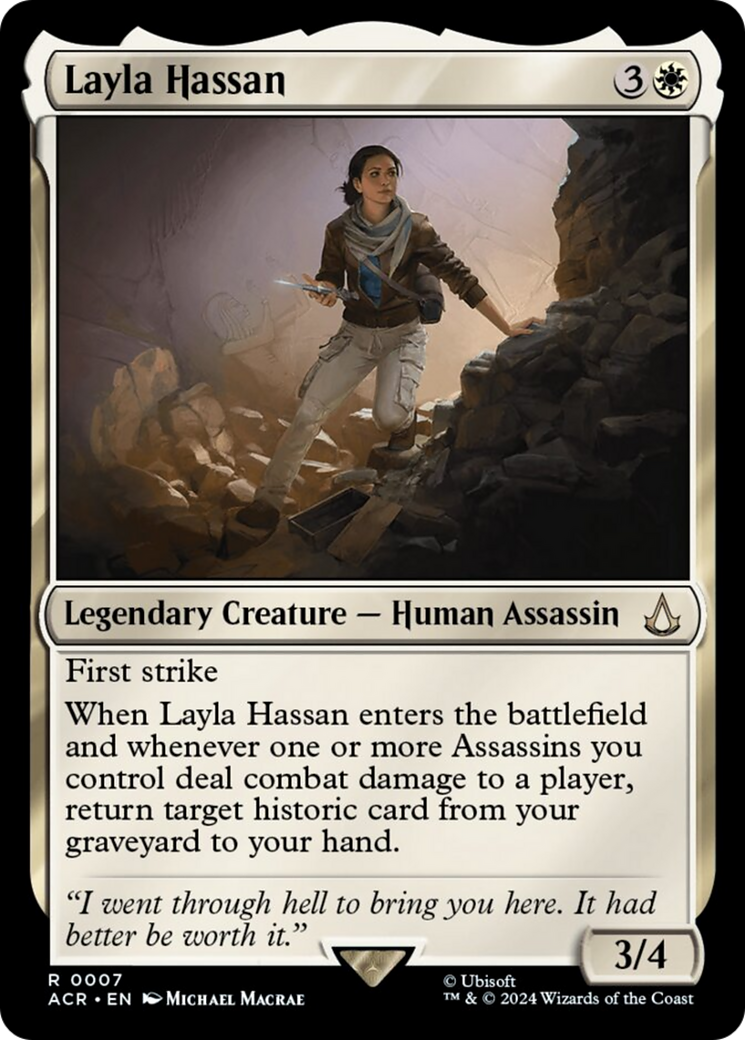 Layla Hassan [Assassin's Creed] - Magic: The Gathering - Card Brawlers | Quebec | Canada |